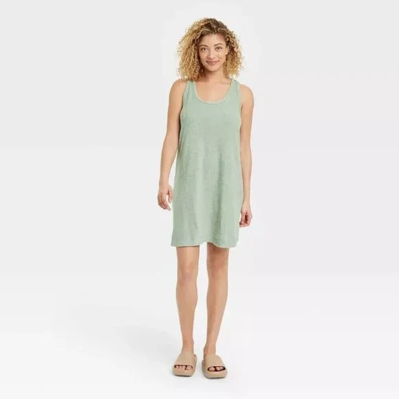 a new day | Dresses | A New Day Womens Sage Green Terry Cloth Tank Dress Swim Cover Up | Poshmark a new day | Dresses | A New Day Womens Sage Green Terry Cloth Tank Dress Swim Cover Up | Poshmark